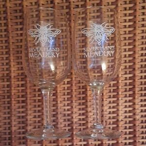 Meadery Bumblebee Wine Glass Set